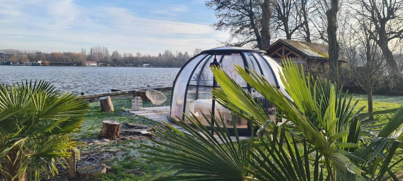 Le Dome Du Lac Ardres Esterno foto